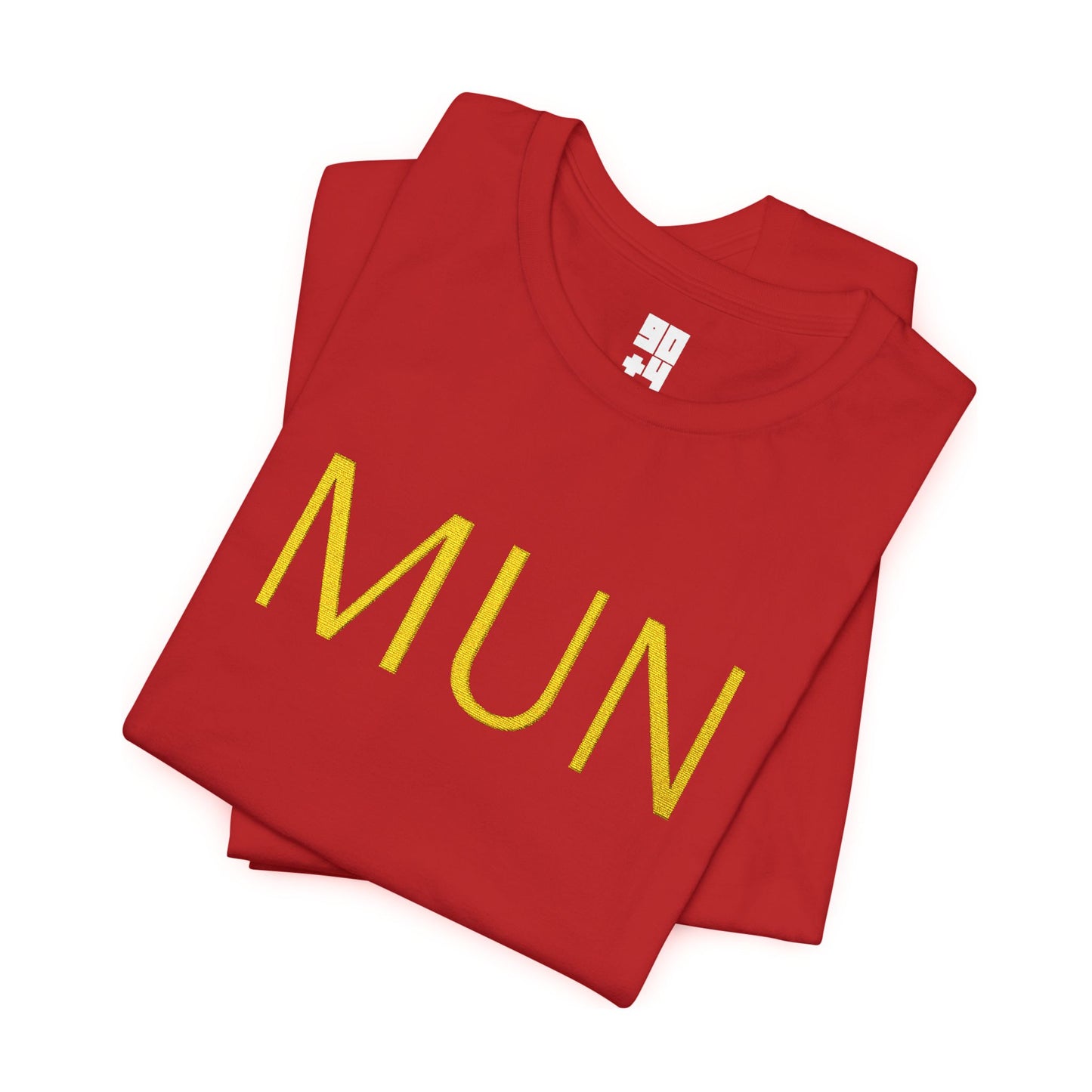 'MUN' Embroidered Graphic Tee