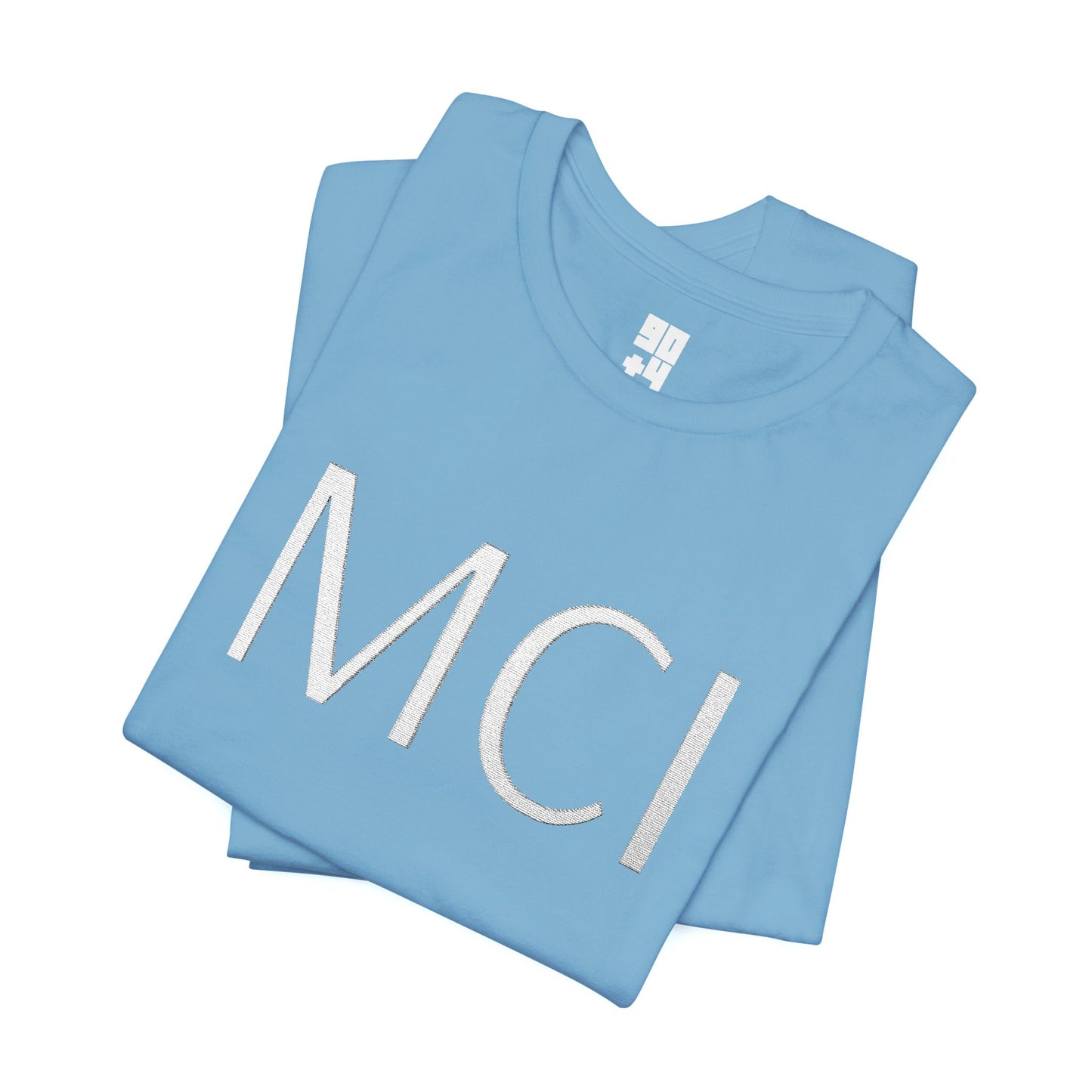'MCI' Embroidered Graphic Tee