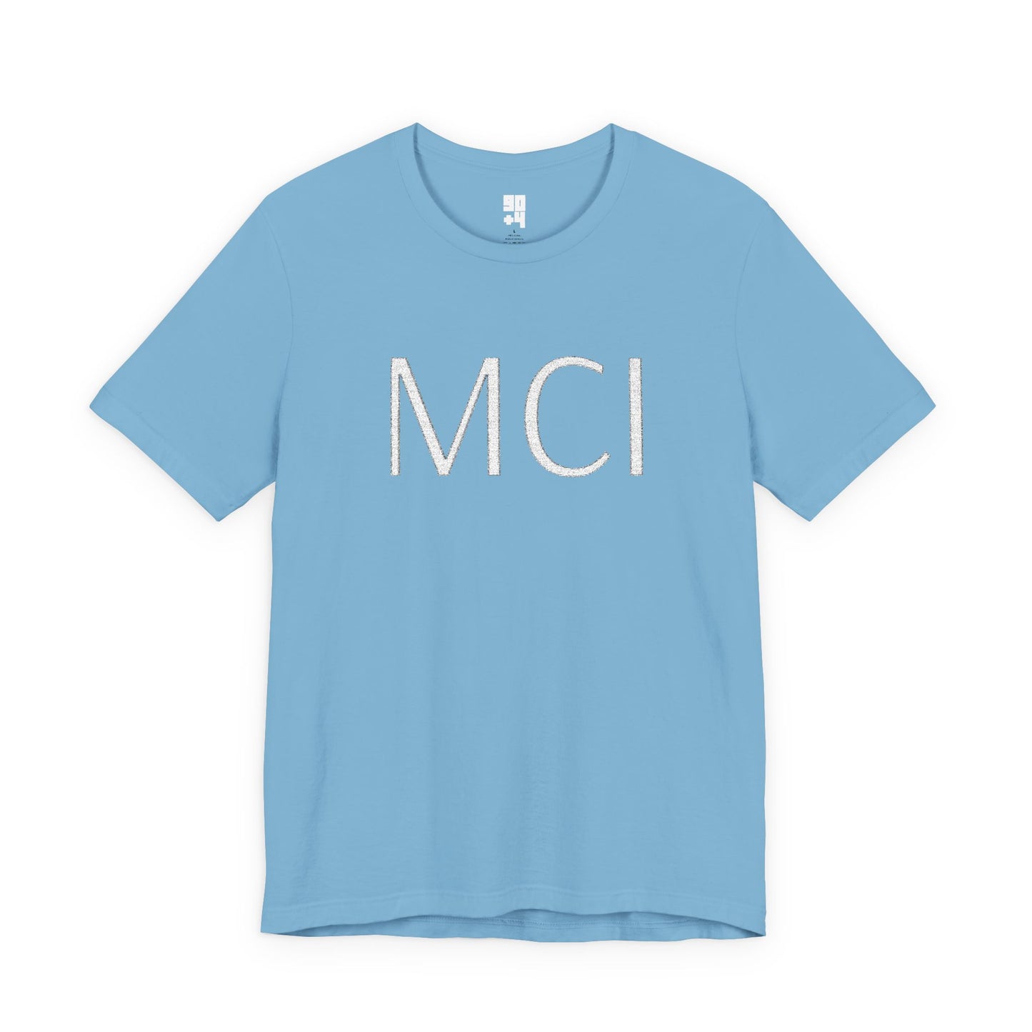 'MCI' Embroidered Graphic Tee