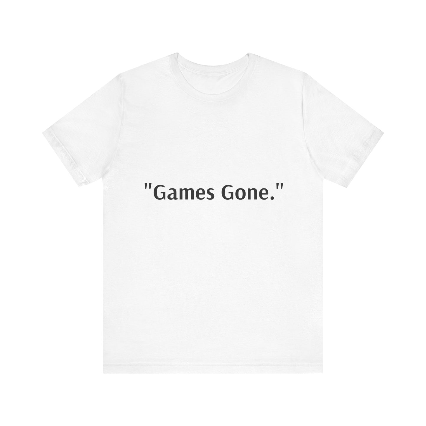 "Games Gone" Graphic Tee